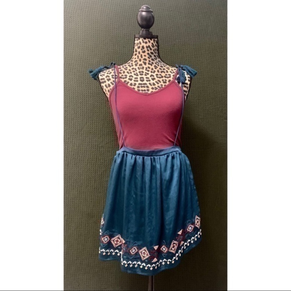 Teal Blue Exhilaration Skirt